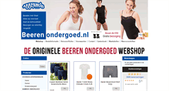 Desktop Screenshot of beerenondergoed.nl