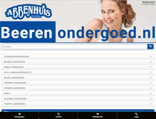 Tablet Screenshot of beerenondergoed.nl